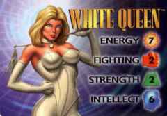 White Queen 4-Grid Character Card